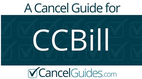 ccbill cancellation